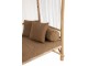 Venkovní pohovka na dřevěné konstrukci se záclonkami Loveseat - 200*100*212 cm J-Line by Jolipa