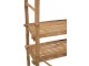 Bambusový regál s 5-ti policemi Bambo - 160*40*195 cm J-Line by Jolipa