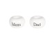 Držák na zubní kartáček Mom & Dad - Ø 5*3/5*3 cm Clayre & Eef