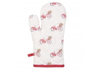 Kuchyňská bavlněná rukavice Red Bicycle - 16*30 cm