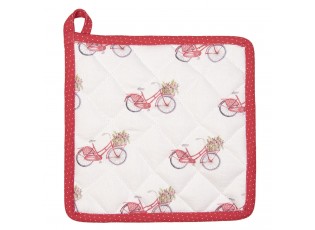 Kuchyňská bavlněná chňapka Red Bicycle - 20*20 cm