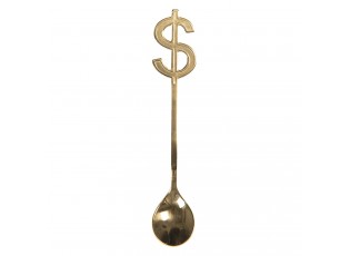 Zlatá lžička Dolar - 3*15 cm