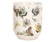 Porcelánový kalíšek na čaj s motýlky - ∅ 6*8 cm / 0,1L Clayre & Eef