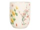 Porcelánový kalíšek na čaj s japonskými květy - ∅ 6*8 cm / 0,1L Clayre & Eef