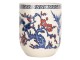 Porcelánový kalíšek na čaj s modrou větví - ∅ 6*8 cm / 0,1L Clayre & Eef