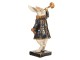 Dekorace králík s trubkou - 8*4*12 cm Clayre & Eef