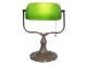 Zelená bankovní lampa tiffany Velves - 27*20*36 cm 1x E27 / max 60w Clayre & Eef