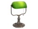 Zelená bankovní lampa tiffany Velves - 27*20*36 cm 1x E27 / max 60w Clayre & Eef