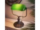 Zelená bankovní lampa tiffany Velves - 27*20*36 cm 1x E27 / max 60w Clayre & Eef