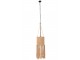 Závěsné bavlněné béžové světlo Macrame - Ø26*76cm J-Line by Jolipa