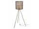 Kovová bronzová stojací lampa Antiek - Ø 40*140cm J-Line by Jolipa