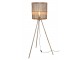 Kovová bronzová stojací lampa Antiek - Ø 40*140cm J-Line by Jolipa