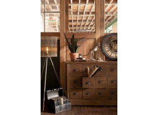 Kovová bronzová stojací lampa Antiek - Ø 40*140cm