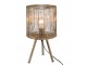 Kovová bronzová stolní lampa Antiek - Ø 25*45cm J-Line by Jolipa