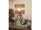 Kovová bronzová stolní lampa Antiek - Ø 25*45cm J-Line by Jolipa
