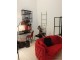 Černý kovový věšák na textil žebřík - 50*220 cm J-Line by Jolipa