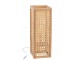 Přírodní bambusová stolní lampa Rectan - 23*23*65cm J-Line by Jolipa