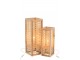 Přírodní bambusová stolní lampa Rectan - 23*23*65cm J-Line by Jolipa