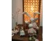 Přírodní bambusová stolní lampa Rectan - 23*23*65cm J-Line by Jolipa