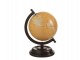 Dekorace glóbus na dřevěném podstavci Ochre small - 15*13*21 cm J-Line by Jolipa