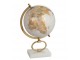 Glóbus na kovové zlaté noze Marble medium - 22,5*20*35,5 cm J-Line by Jolipa