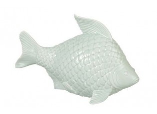 Porcelánová dekorace Kapr - 21,7*13,5*9,8 cm