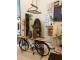 Černý konzolový stolek retro kolo Bicycle - 190*36*84cm J-Line by Jolipa