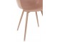 Růžová plastová židle Swing - 54*57*80 cm J-Line by Jolipa