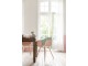 Růžová plastová židle Swing - 54*57*80 cm J-Line by Jolipa