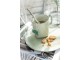 Zelený porcelánový hrneček Dot mint - ∅ 9*10 cm J-Line by Jolipa