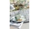 Zelený porcelánový hrneček Dot mint - ∅ 9*10 cm J-Line by Jolipa