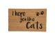 Rohožka Like Cats - 75*45*1 cm Clayre & Eef