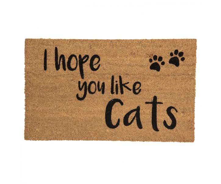 Rohožka Like Cats - 75*45*1 cm Clayre & Eef