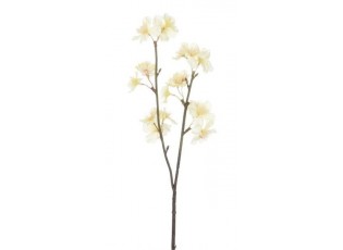 Větvička se žluto-bílými květy Julien - 8*5*46 cm