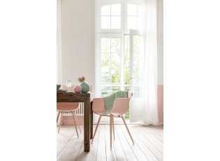 Světle růžová keramická kulatá váza Matt Pink S - 12*12*11,5 cm