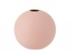 Růžová keramická váza Ball - Ø 25*23,5 cm J-Line by Jolipa