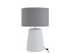 Stolní lampa v šedo-bílé kombinaci Abelle L - Ø 42*64 cm J-Line by Jolipa