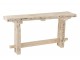Vintage dřevěná konzole v bílé barvě s patinou Adelais - 150*37*77 cm J-Line by Jolipa