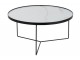 Konferenční stolek v marble designu Helaine - Ø 80*40 cm J-Line by Jolipa