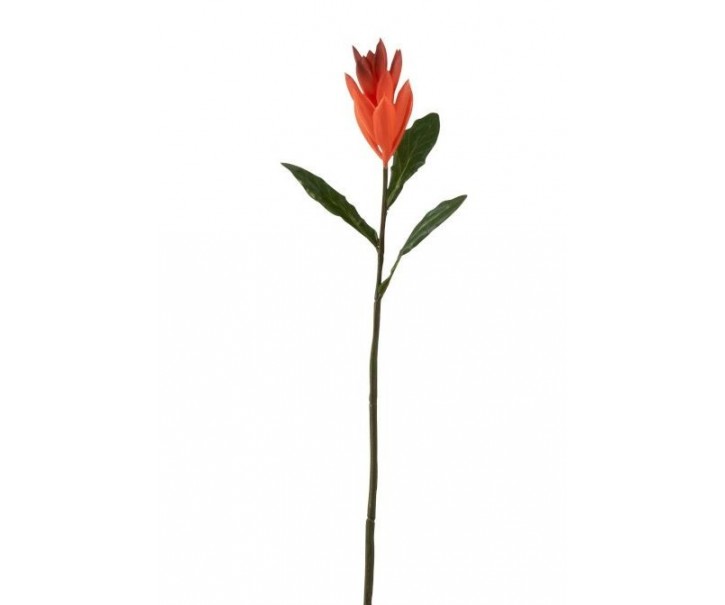 Oranžová květina Lily - 51cm J-Line by Jolipa