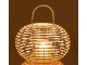 Bílá bambusová lucerna Bamboo - Ø 34*26 cm J-Line by Jolipa