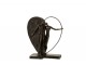 Hnědá dekorativní soška Couple in hearth - 10*29*31 cm J-Line by Jolipa