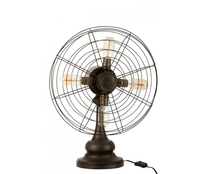 Stolní lampa ve tvaru větráku Fan - 43*24*56 cm J-Line by Jolipa