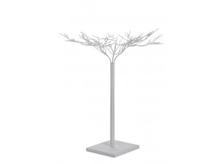 Bílý kovový dekorativní strom Leonois M - Ø 62*80 cm