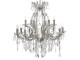 Dvoupatrový křišťálový lustr Excellent 12+6 žárovek - Ø 90*90 cm J-Line by Jolipa