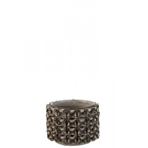 Keramický obal na květináč Coral S - Ø 16*12 cm