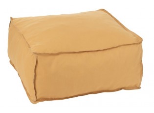Žlutý sedák / puf Hassock- 60*60*28 cm