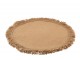 Jutové prostírání s třásněmi - Ø 43 cm J-Line by Jolipa