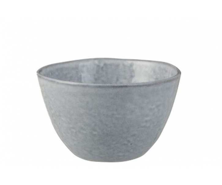 Modrá keramická miska Shiny blue - Ø 12*7 cm J-Line by Jolipa