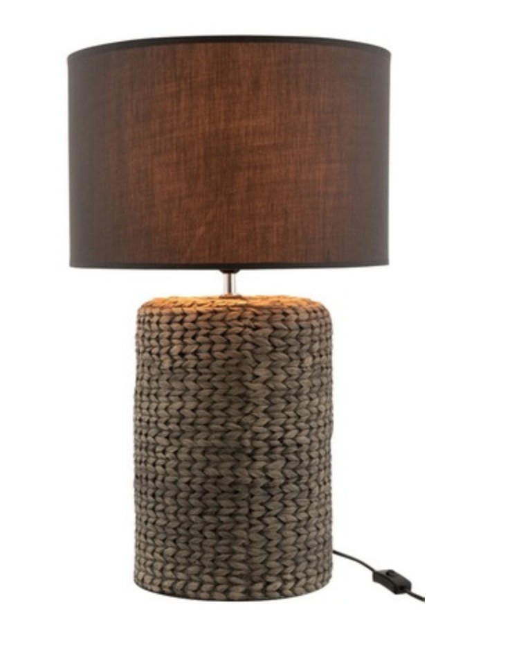 Stolní lampa s textilním stínidlem Odile L – Ø 42*68 cm J-Line by Jolipa Stolní lampa s textilním stínidlem Odile L – Ø 42*68 cm J-Line by Jolipa
